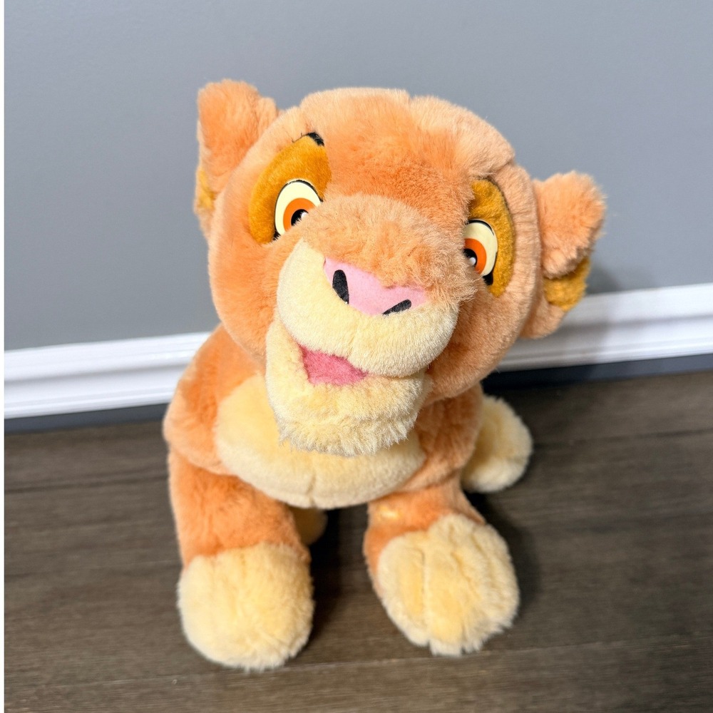 Disney Lion King Simba Plush Stuffed Animal Thinkway Toys